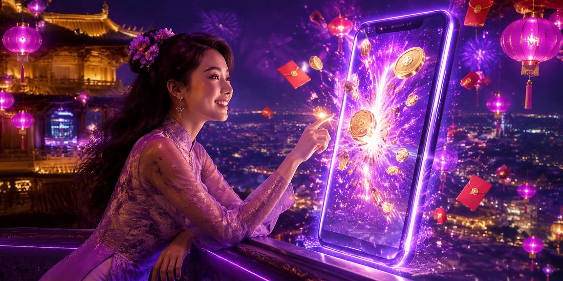 Banner ưu đãi mùa hè acb8 với thiết kế neon nổi bật